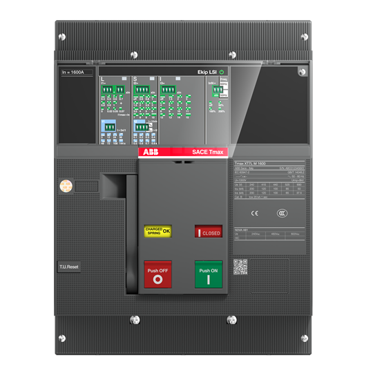 XT7S 1600M, Ekip Dip LS/I, In=1600A - Tmax XT Kompakt Tip Devre Kesici