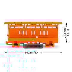 221-510 Klemensler İçin Ray Montaj Adaptörü