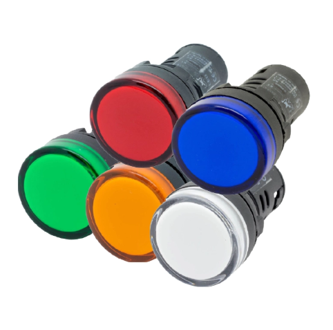 CAT Ø22MM LEDLİ SİNYAL LAMBASI SARI 24V