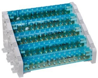 5 Kutuplu Kapaklı Dağıtıcı Ünite 15x10mm² 12 Delikli 250A