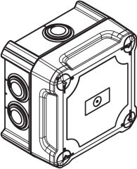 Sıva üstü Buat Şeffaf, Derin Kapaklı, T 60 HD TR; (114x114x76) - 2007750