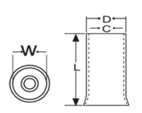 CAT 10.0MM İZOLESİZ KABLO YÜKSÜĞÜ (200 ADET)