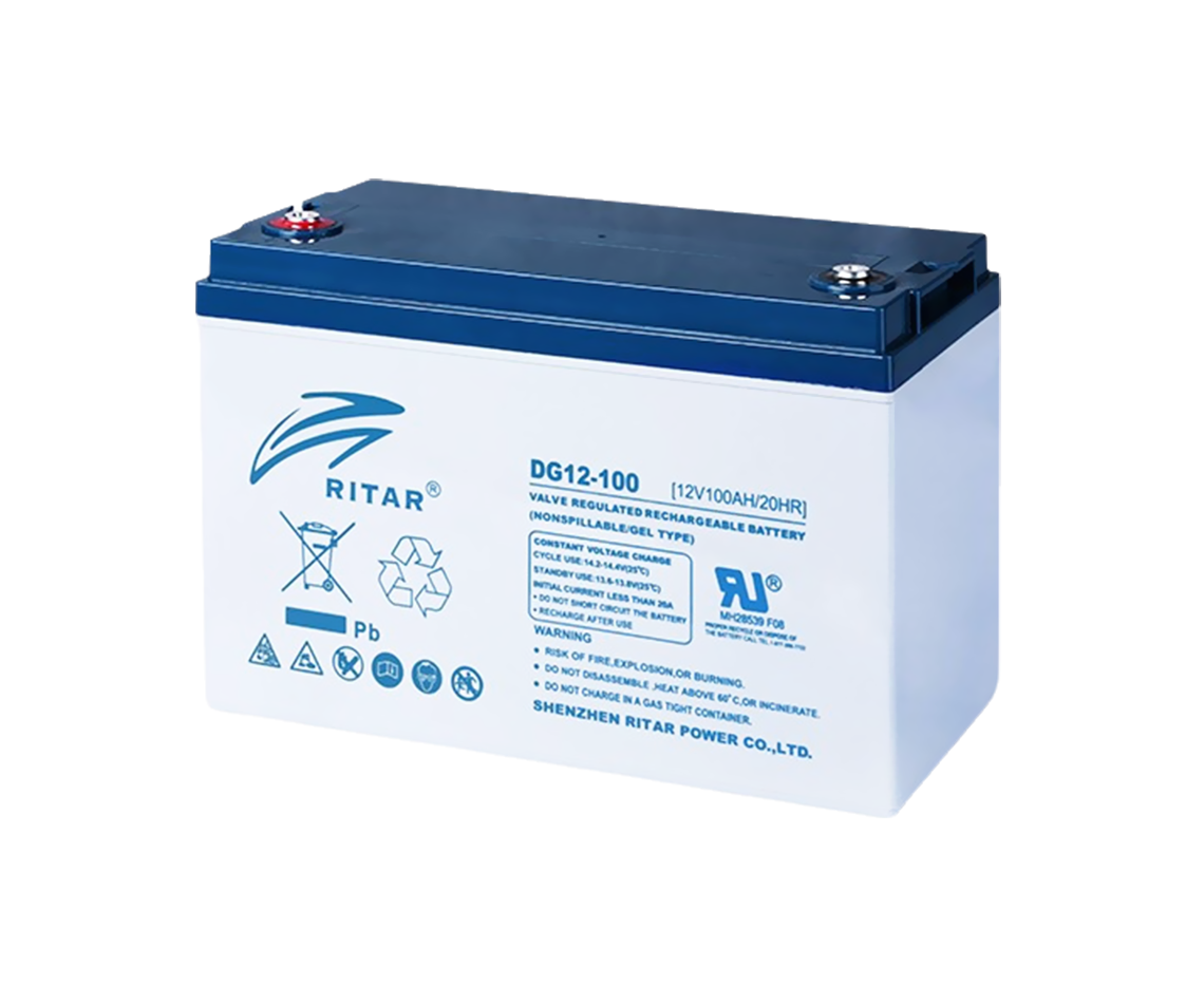 12V 100Ah Ritar Jel Akü DG12-100