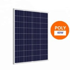 60 W POLYKRİSTAL GÜNEŞ PANELİ