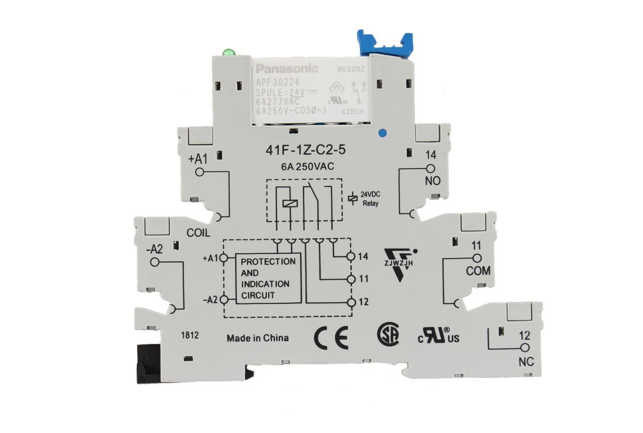 24V DC Slim Röle 41F-1Z-C2-5