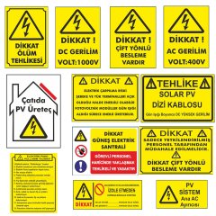 Güneş Paneli Kurulumu Levha Seti