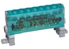 1 Kutuplu Kapaklı Dağıtıcı Ünite  12x7mm² 10 Delikli 160A