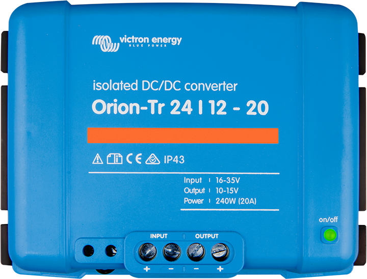 Orion-Tr 24/12-5 (60W) Yalıtılmış DC-DC Konvertörleri