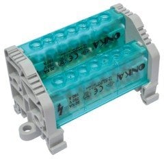 2 Kutuplu Dağıtıcı Ünite 12x7mm² 12 Delikli 160A