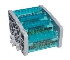 4 Kutuplu Kapaklı Dağıtıcı Ünite 9x6,5mm² 15 Delikli 80A