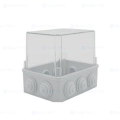 Çetinkaya - 250x200x160 Tıpalı Sıva Üstü Şeffaf Buat - CP 1463