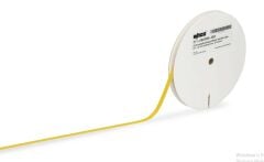 211-502/000-002 Daralan makaron; Smart Printer için; Daralmamış çap: 4,8 mm; sarı