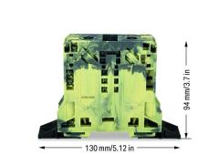 285-147 2 iletkenli geçiş klemensi; 50 mm² 5 Adet
