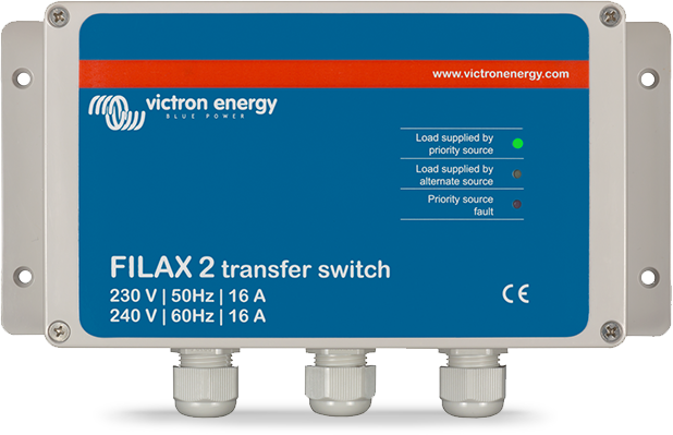 Victron Filax-2  110V/50Hz-120V/60Hz Automatic Transfer Switch