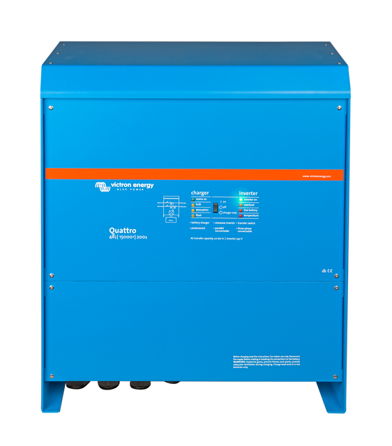 Victron Quattro 48/15000/200-100/100 Inverter & Charger