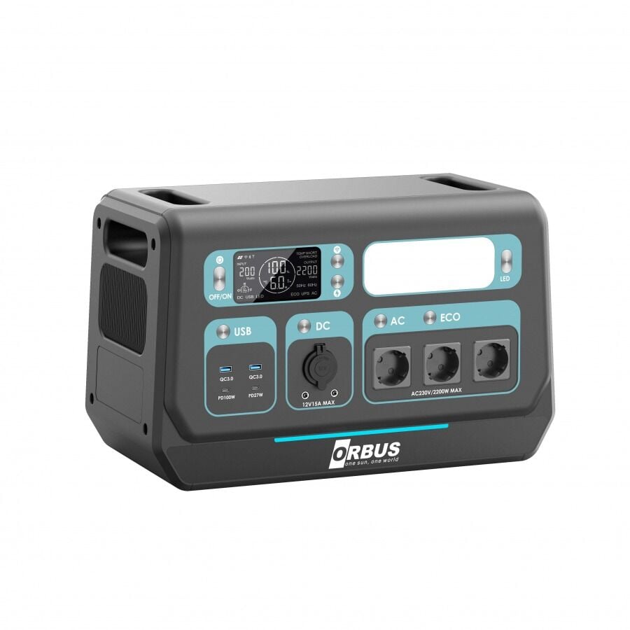 2200W ORBUS Taşınabilir Güç Kaynağı