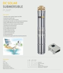 DC pompa 2Hp 1500W